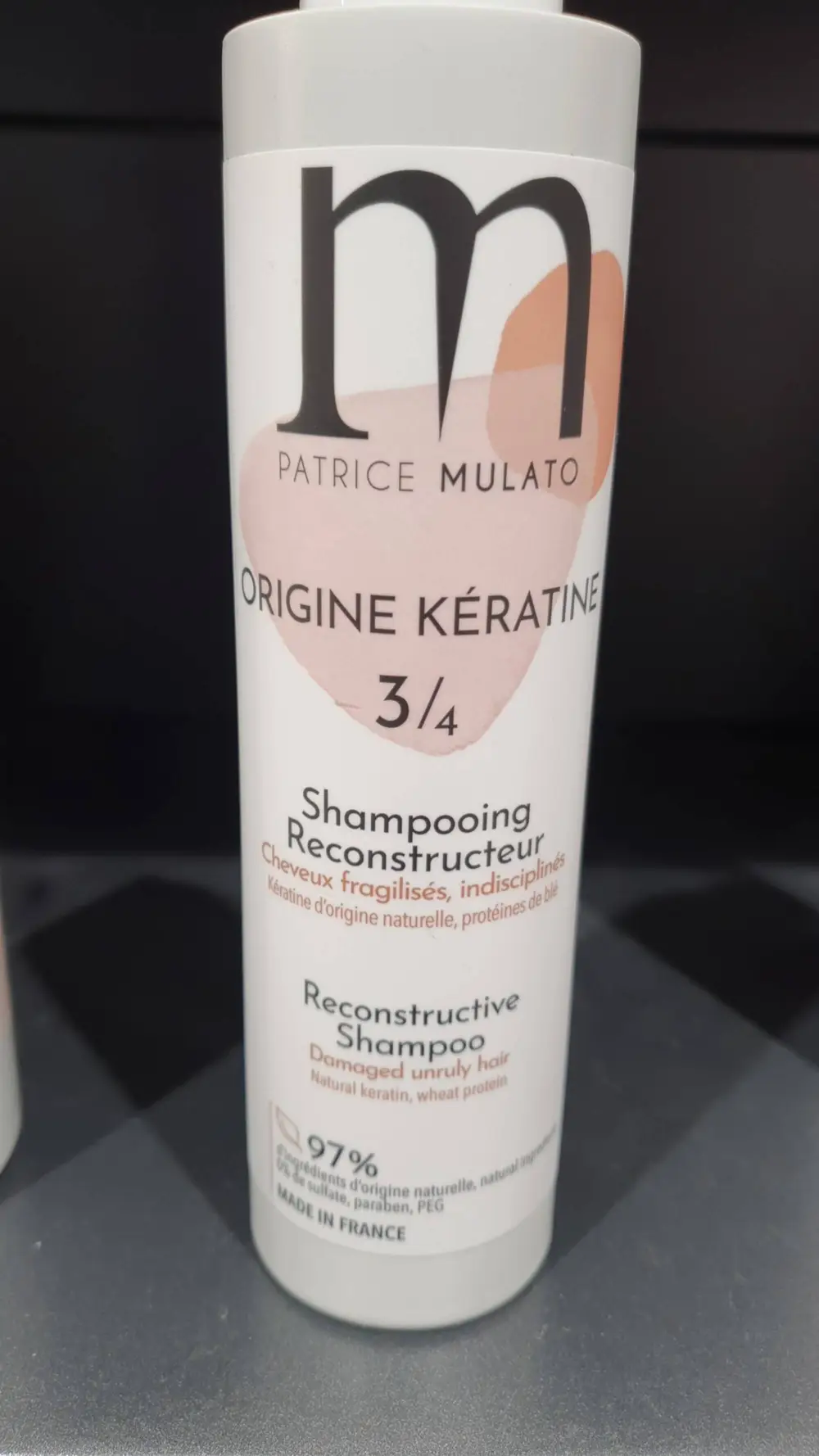 PATRICE MULATO - Origine kératine - Shampooing reconstructeur