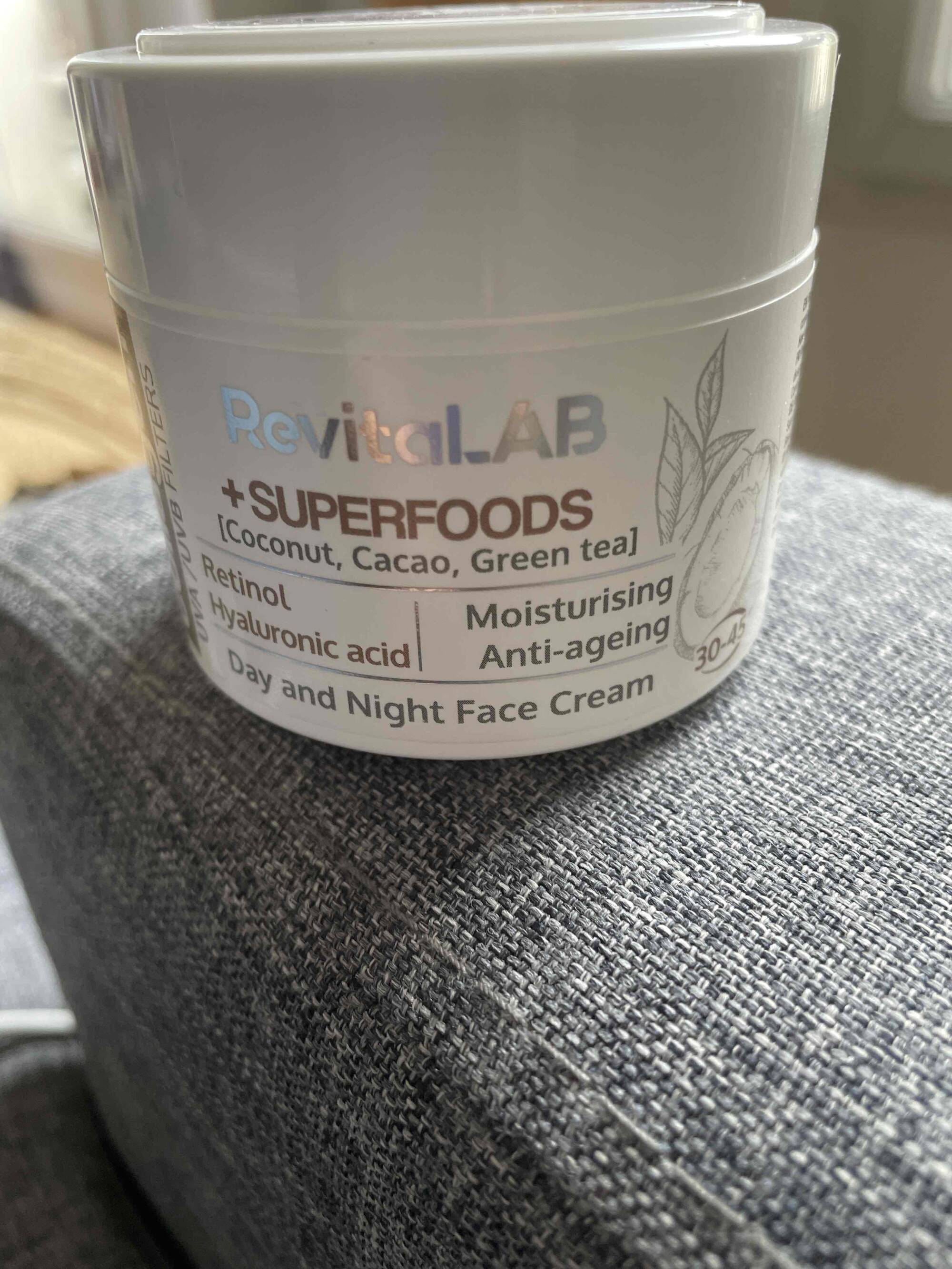 REVITALAB - + Superfoods - Day and night face cream