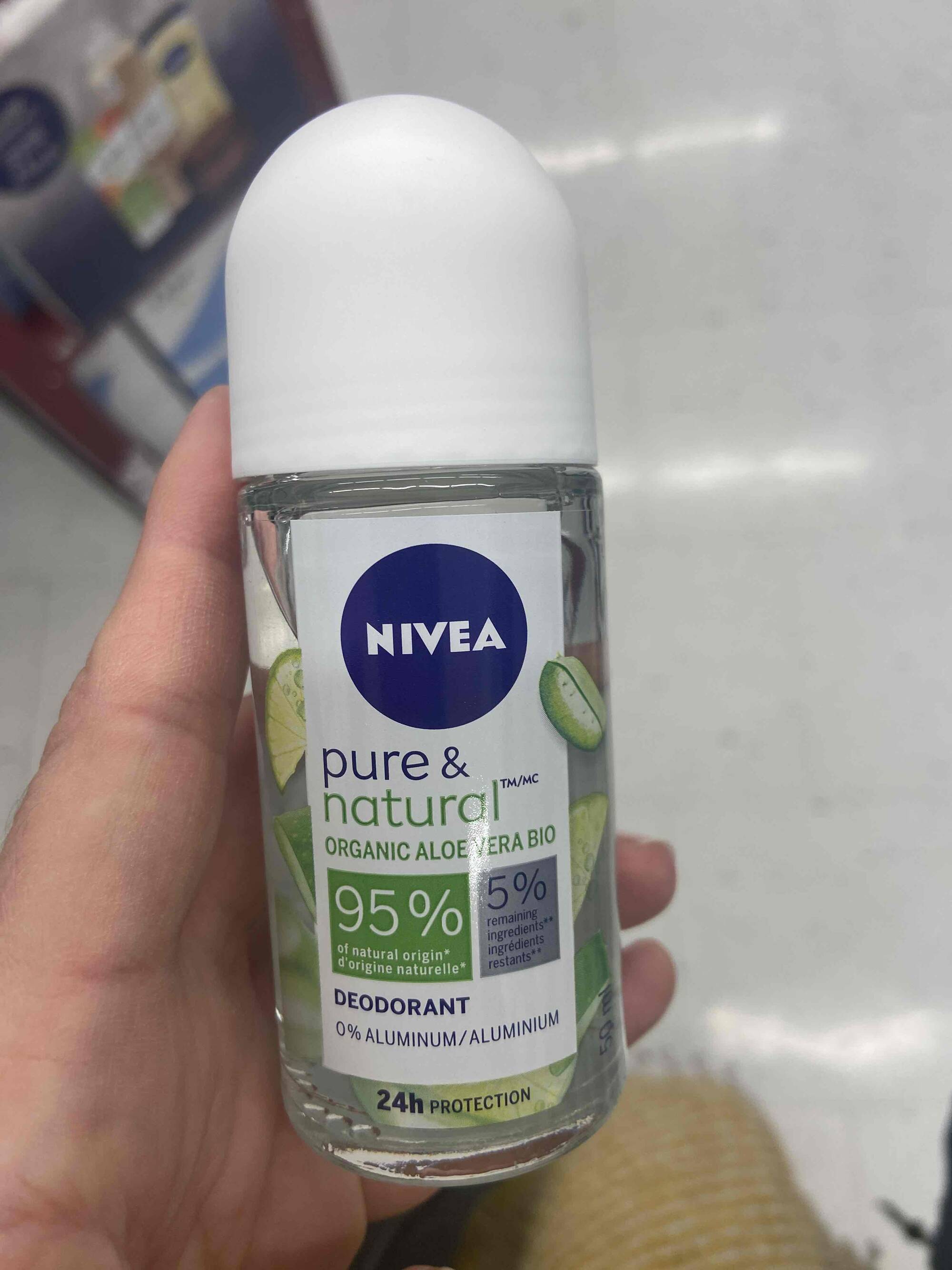 NIVEA - Pure & natural Deodorant 24h
