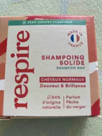 RESPIRE - Shampooing solide cheveux normaux