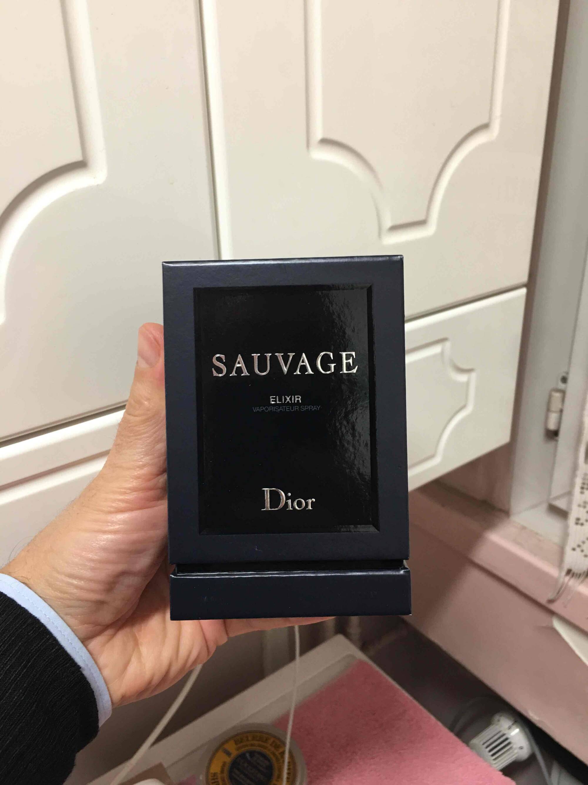 DIOR - Sauvage elixir - Parfum concentré