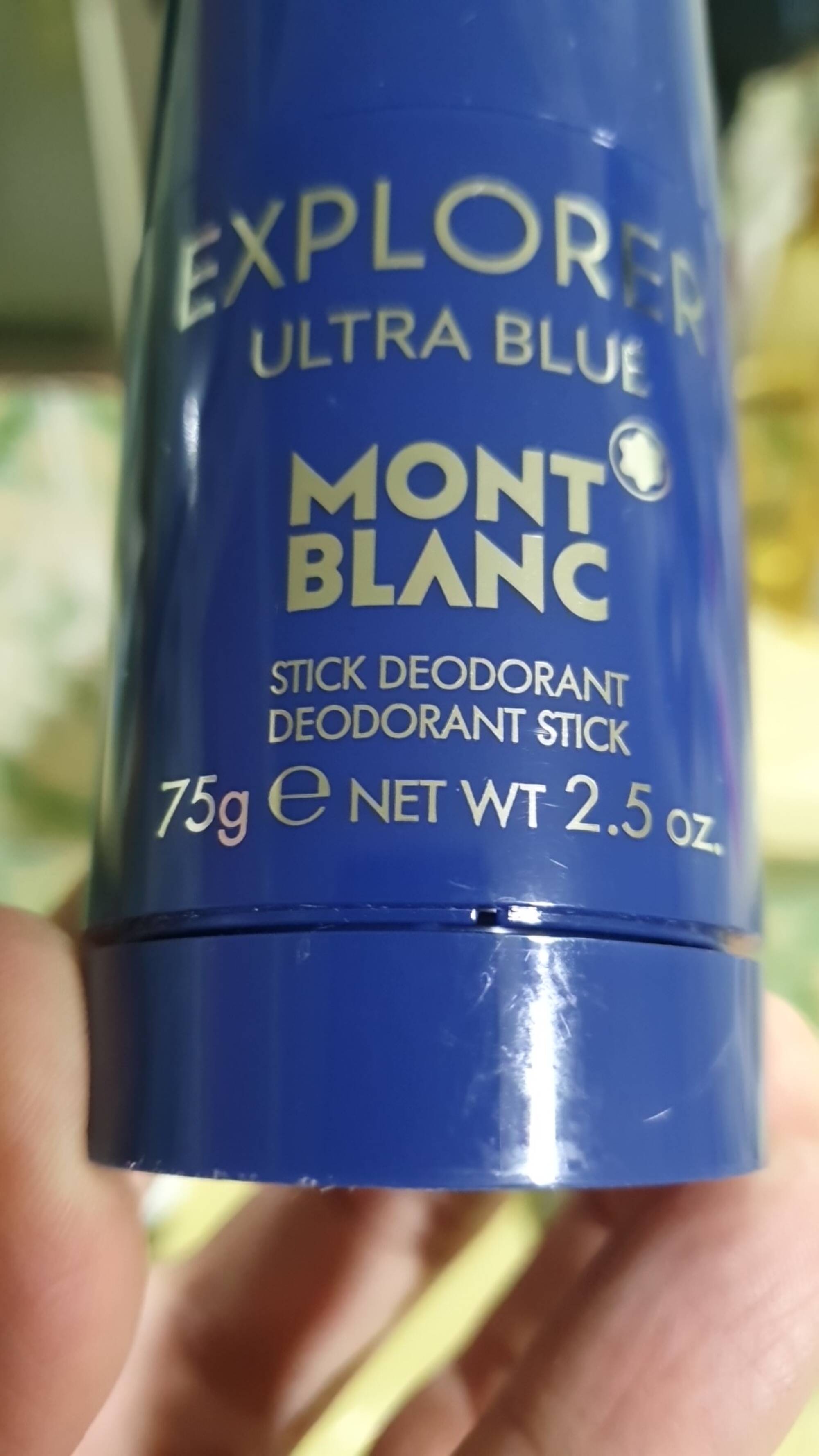 MONT BLANC - Explorer ultra blue - Déodorant stick