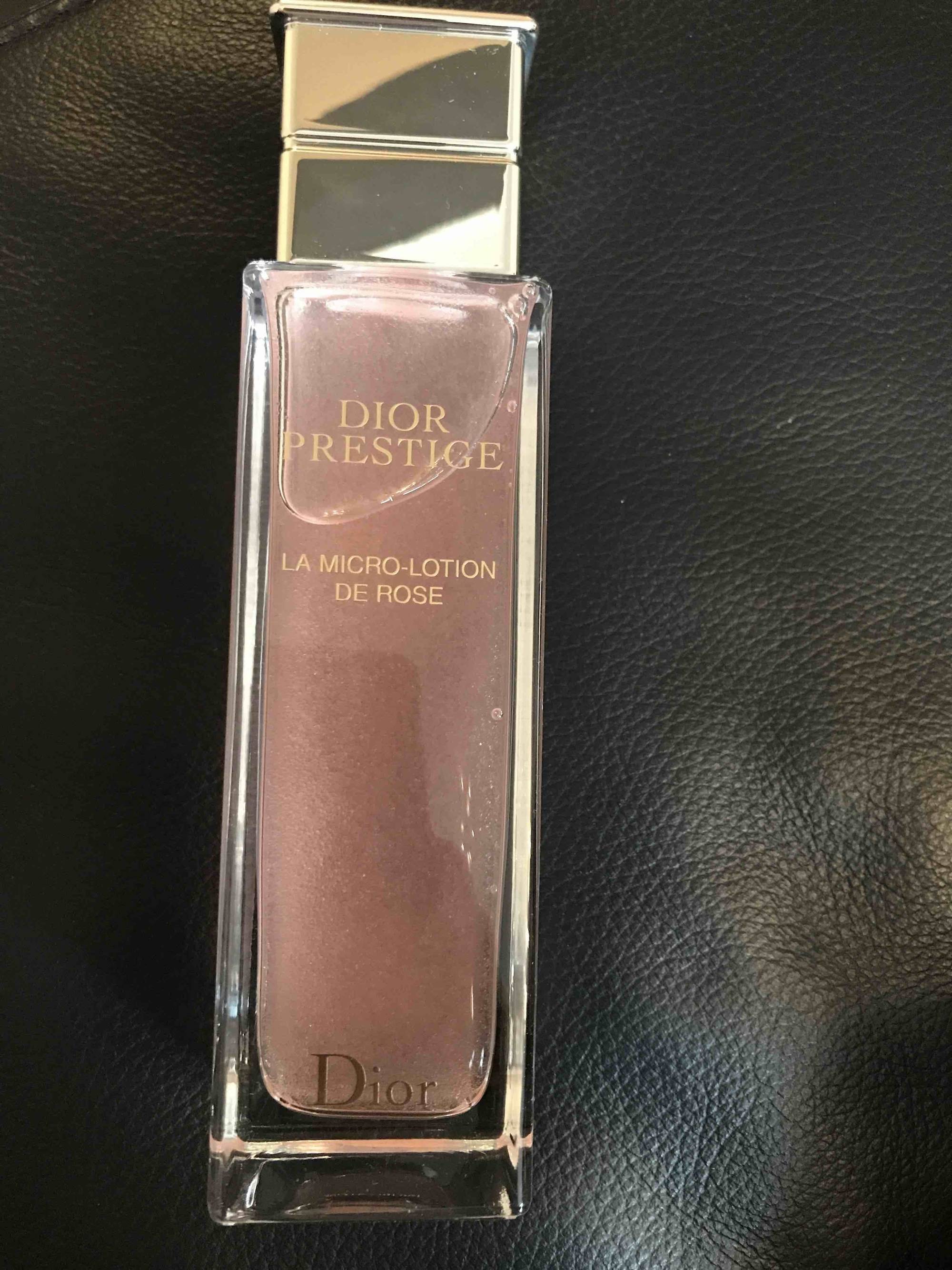 DIOR - Dior prestige - La micro-lotion de rose