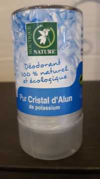 BOUTIQUE NATURE - Pur cristal d'alun de potassium - Déodorant 