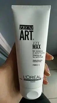 L'ORÉAL PROFESSIONNEL PARIS - Tecni Art fix max - Gel sculpture et extra-fixation