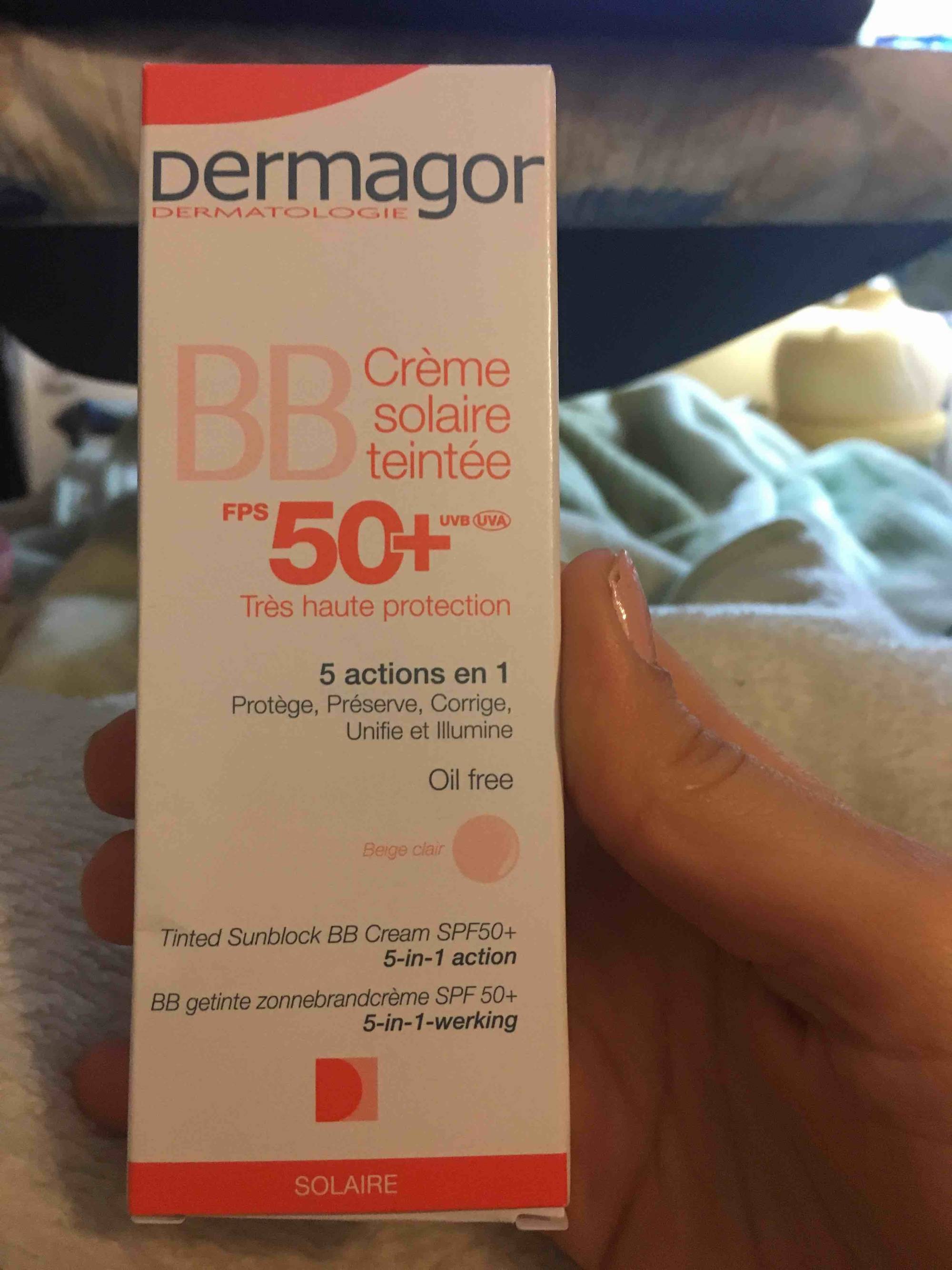 DERMAGOR - BB crème solaire teintée FPS 50+