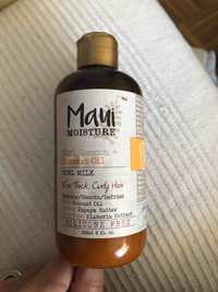 MAUI MOISTURE - Curl quench + coconut oil - Curl milk 