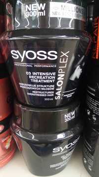 SYOSS - Salon plex - 03 intensive recreation treatment