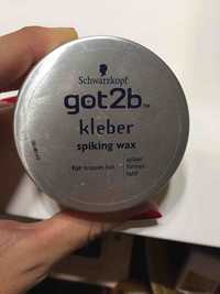 SCHWARZKOPF - Got2b - Kleber spiking wax