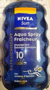 NIVEA - Sun rafraîchissant - Aqua spray bronzage doré
