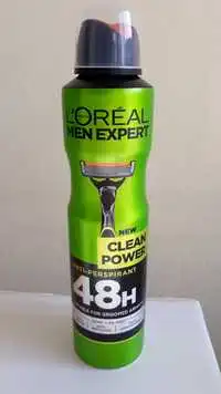 L'ORÉAL PARIS - Men expert Clean power - Anti-perspirant 48h