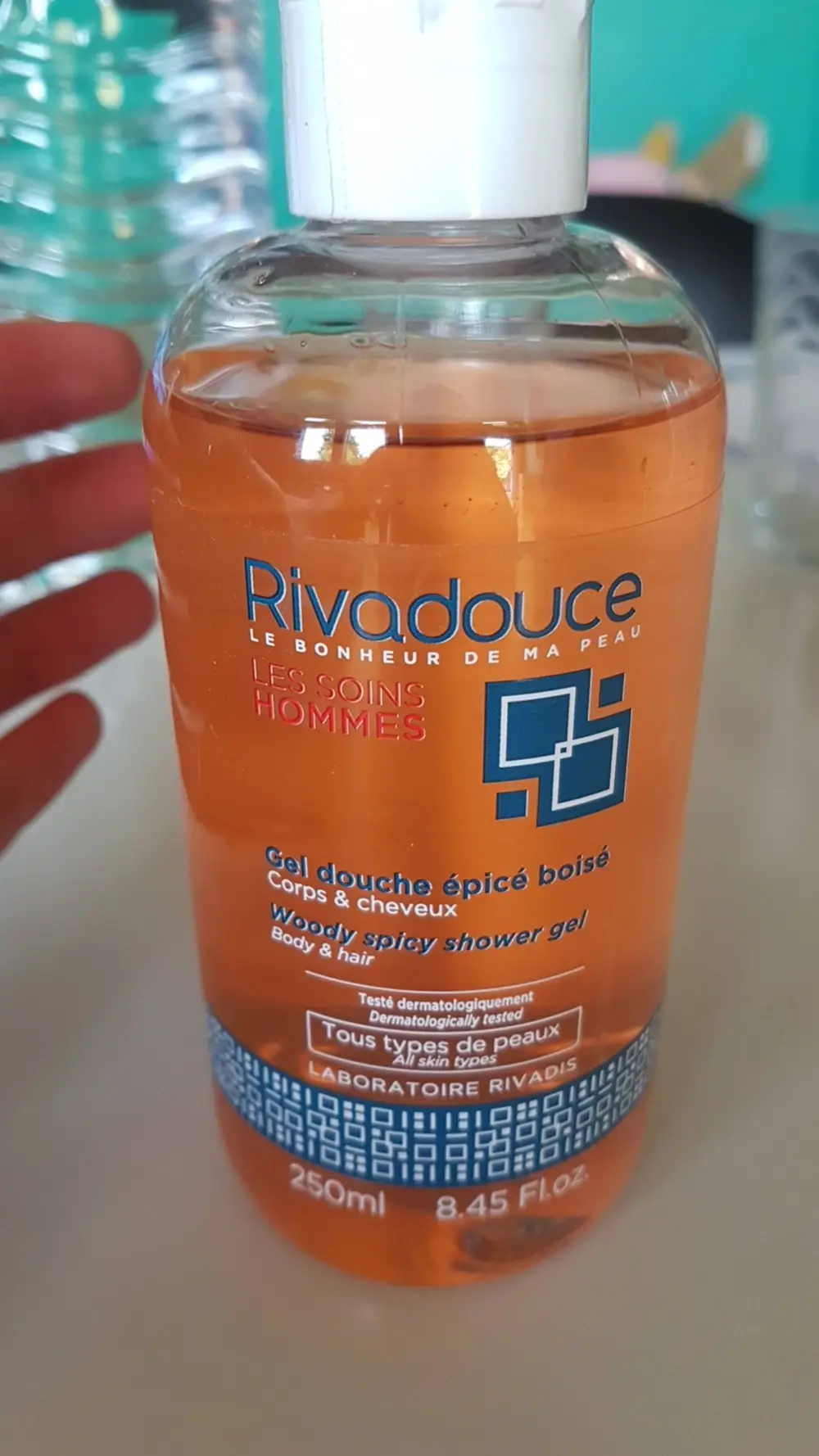 RIVADOUCE - Les soins homme - Gel douche épicé boisé