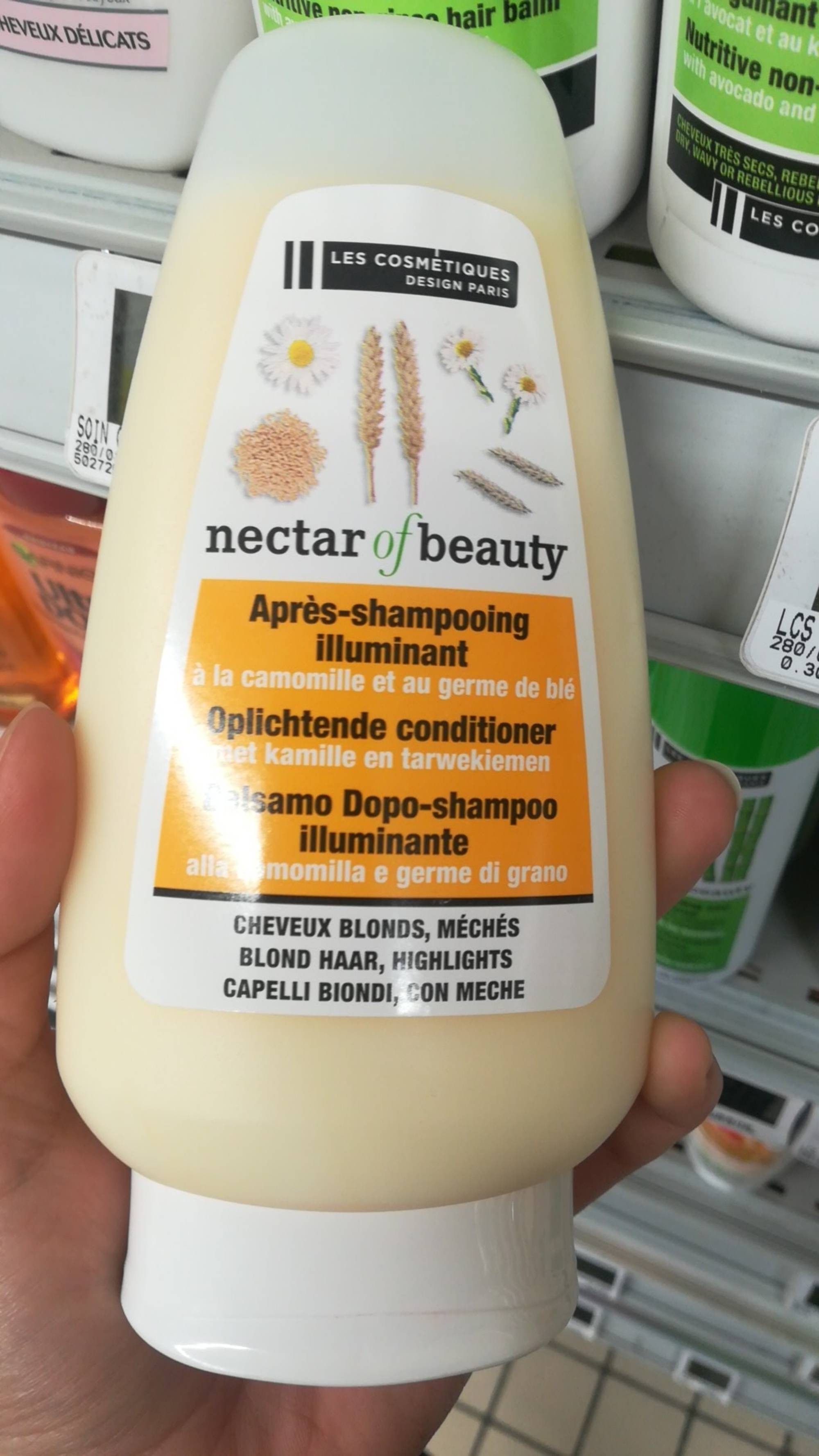 LES COSMÉTIQUES DESIGN PARIS - Nectar of beauty - Après-shampooing illuminant