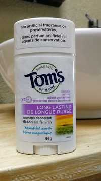 TOM'S OF MAINE - Déodorant féminin de longue durée