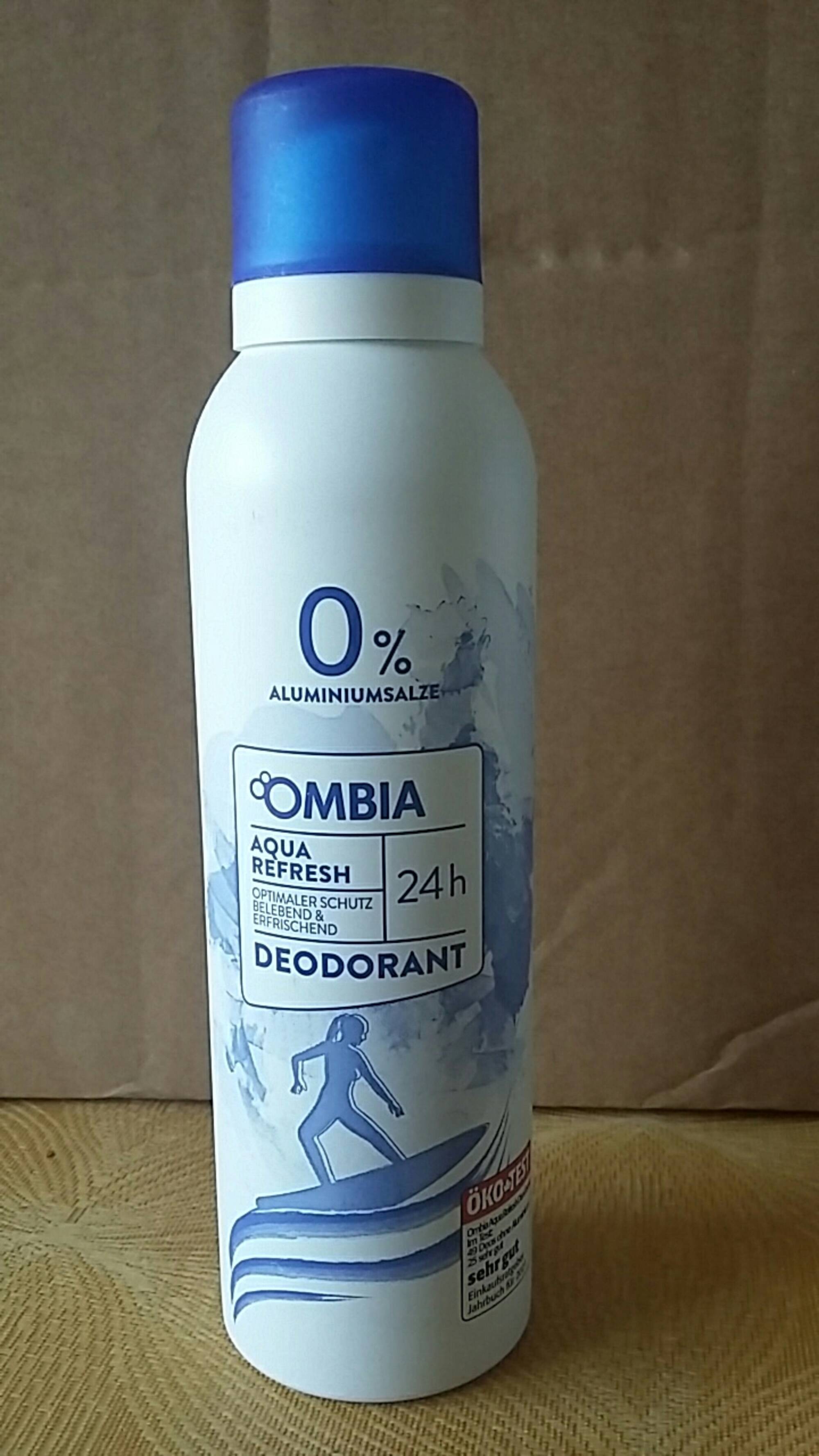 OMBIA - Aqua refresh - Déodorant 24h