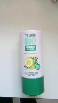 JE SUIS BIO - Déodorant stick 24h - Cédrat bio & Bambou bio