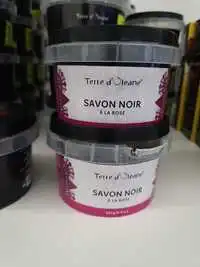 TERRE D'OLEANE - Savon noir à la rose