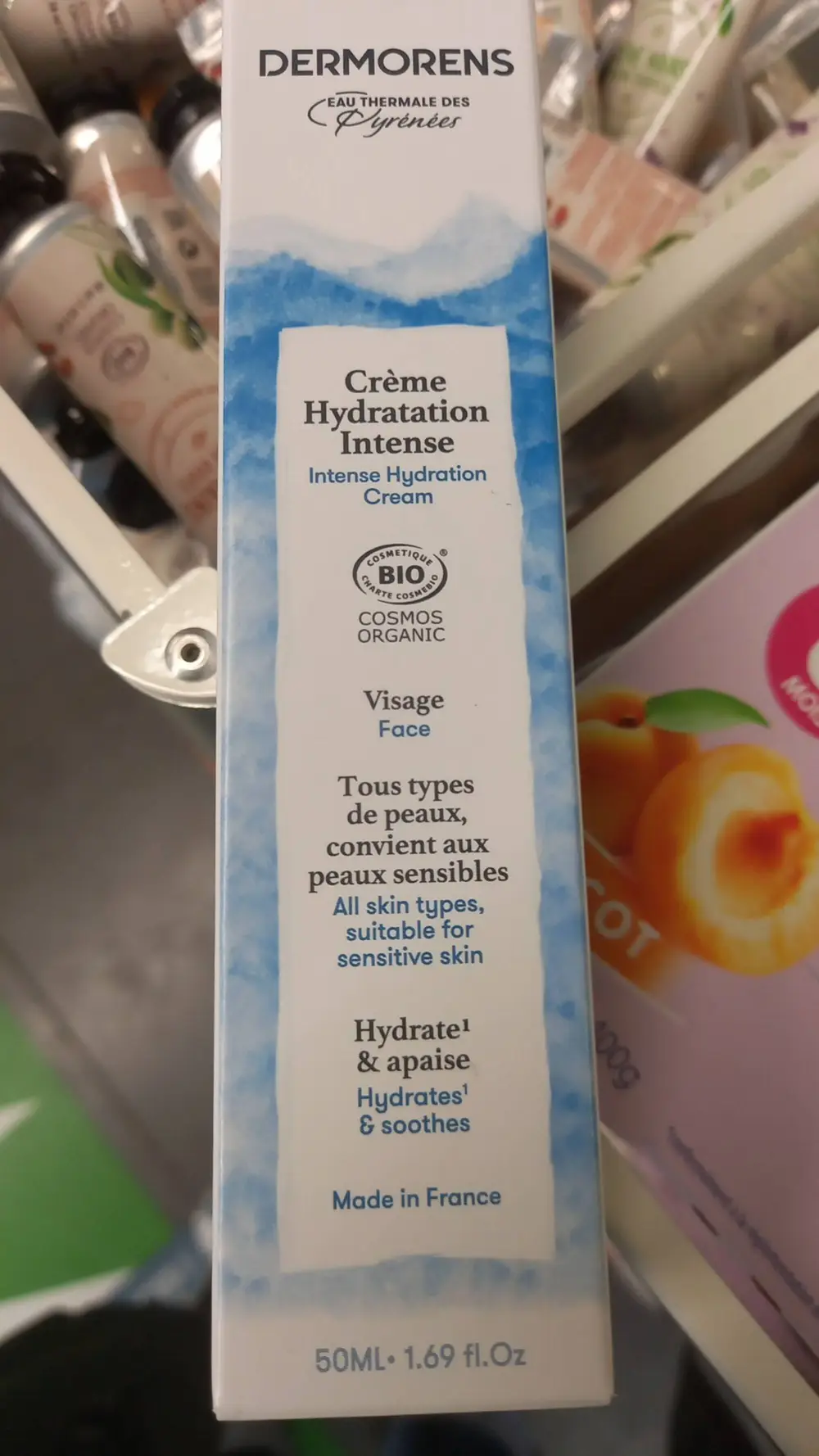 DERMORENS - Eau thermale des Pyrenées - Crème hydratation intense