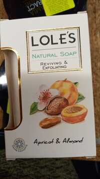 LOLE'S - Natural soap reviving & exfoliating