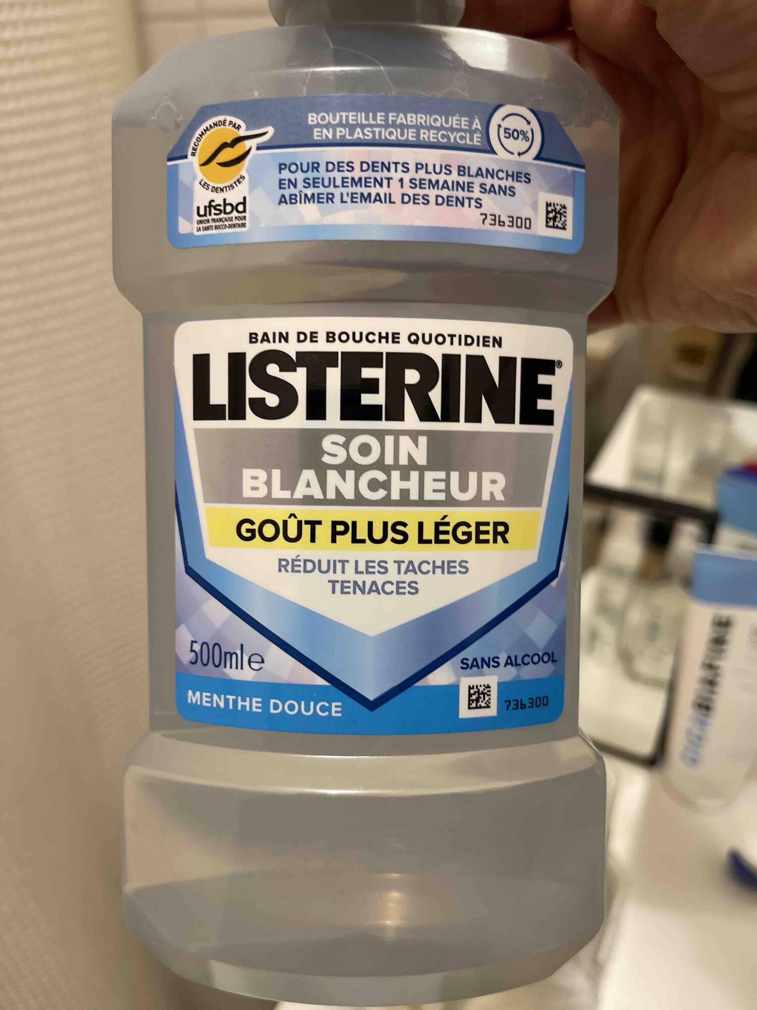 Bain de bouche fraîcheur de Listerine, un soin complémentaire