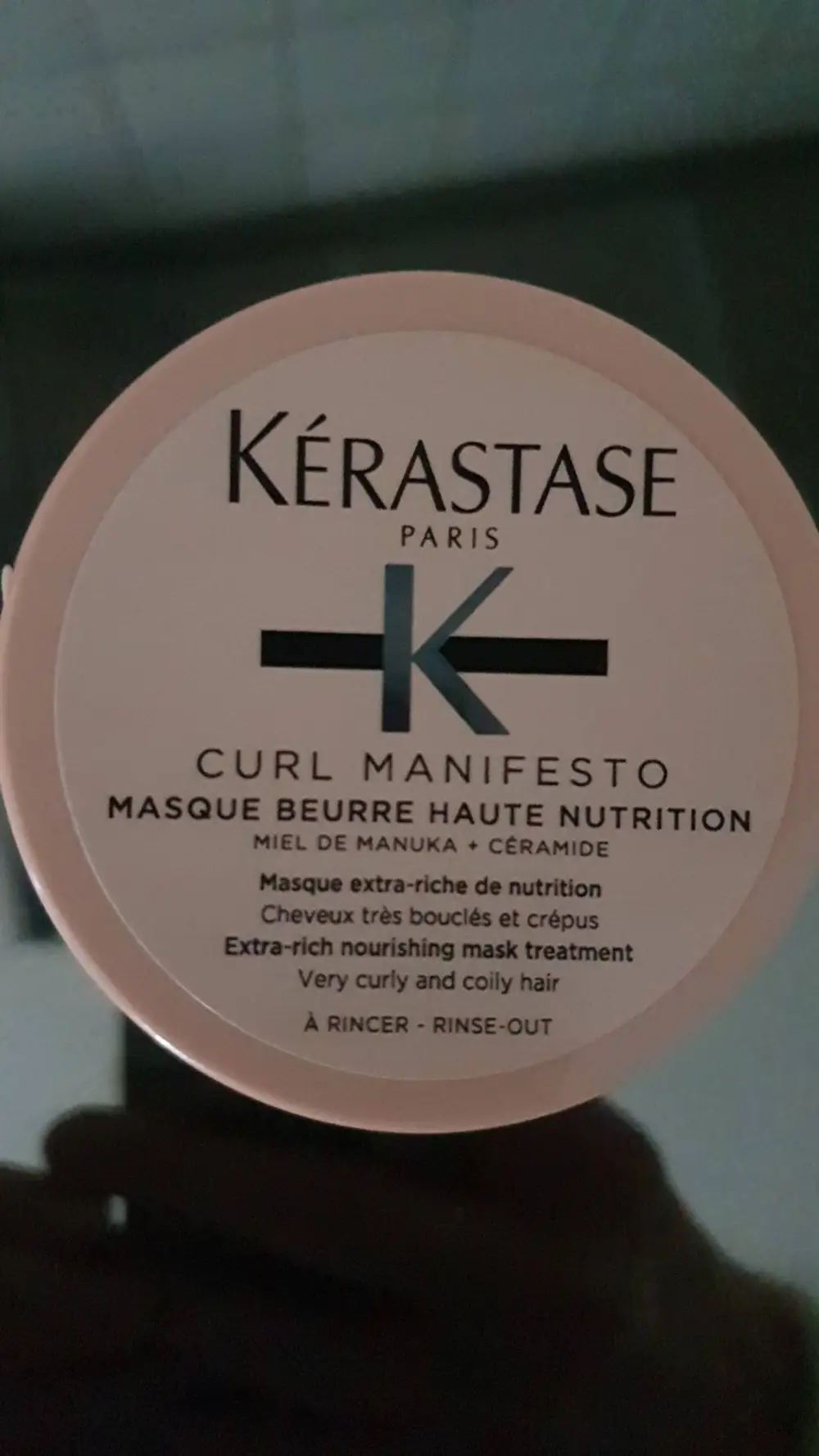 KÉRASTASE - Curl manifesto - Masque beurre haute nutrition