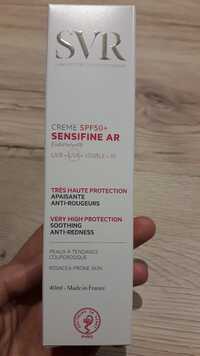 SVR LABORATOIRE DERMATOLOGIQUE - Sensifine AR - Crème SPF 50+ très haute protection