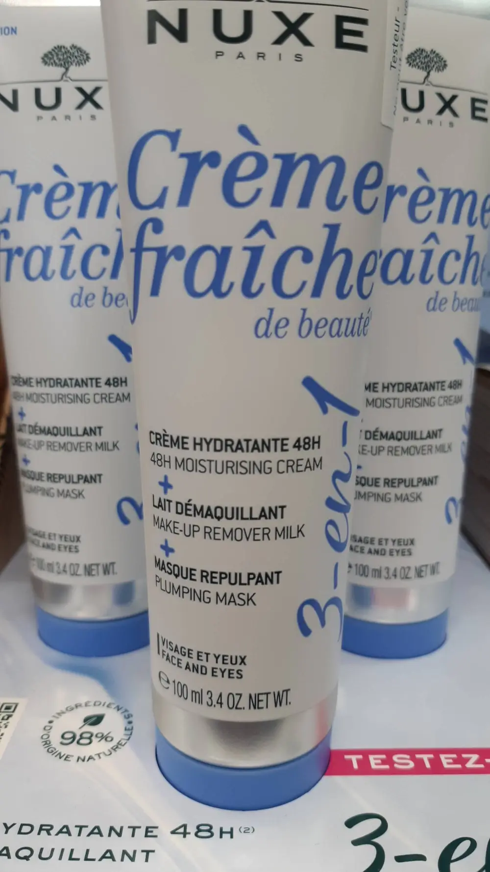 NUXE - Crème fraîche de beauté - Crème hydratante 48H