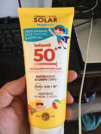 CREMA - Creme solar infantil 50+