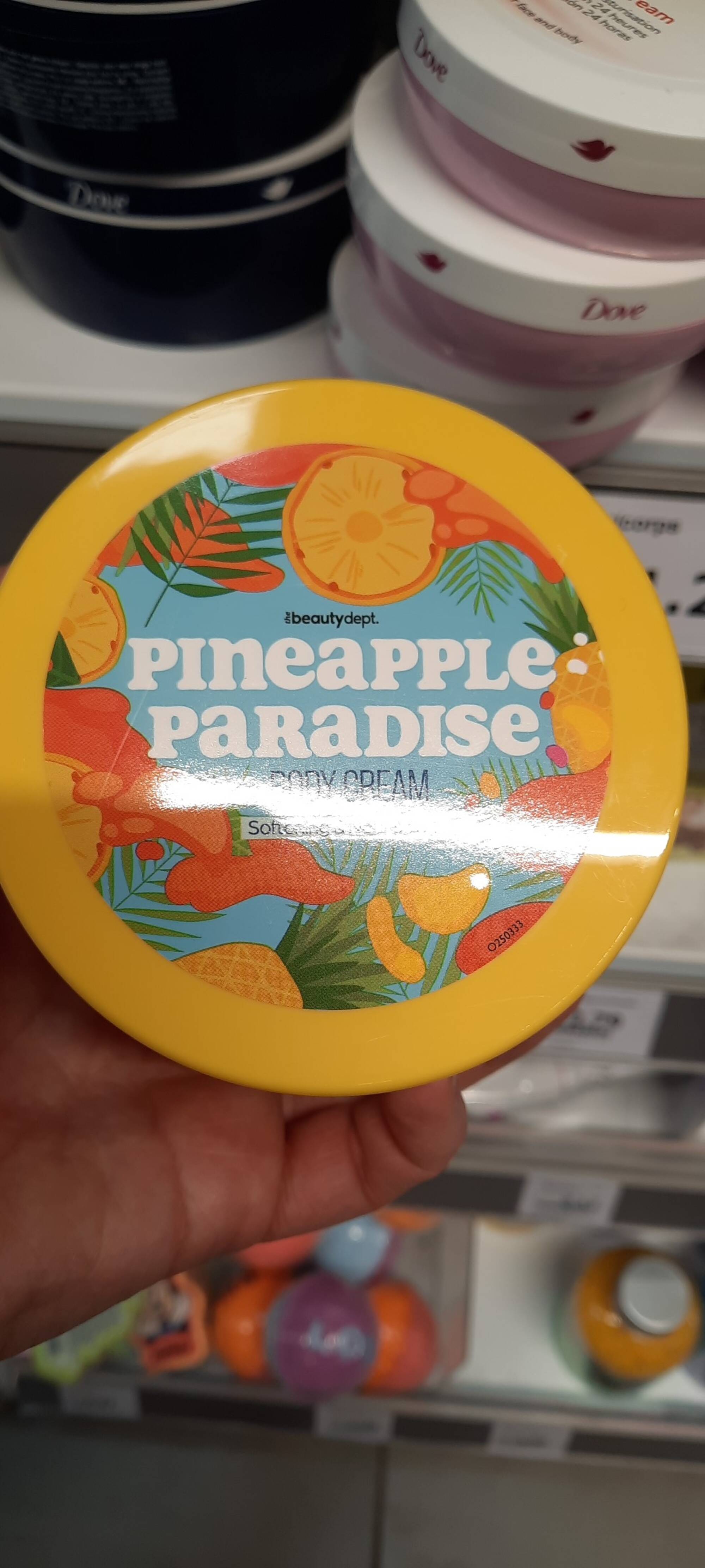 THE BEAUTY DEPT - Pineapple Paradise - Body Cream