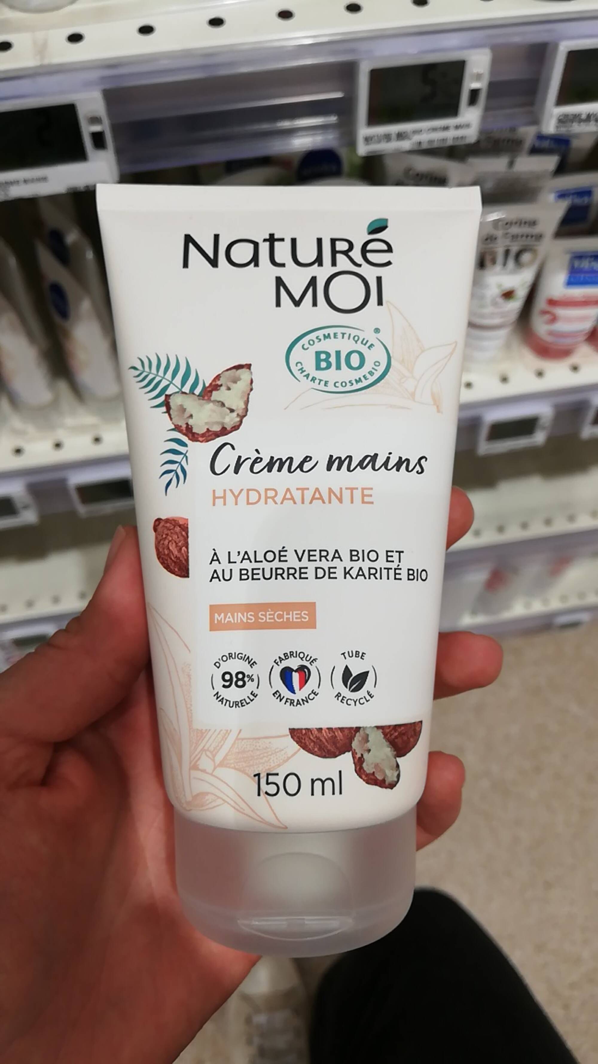 NATURÉ MOI  - Mains sèches - Crème mains hydratante