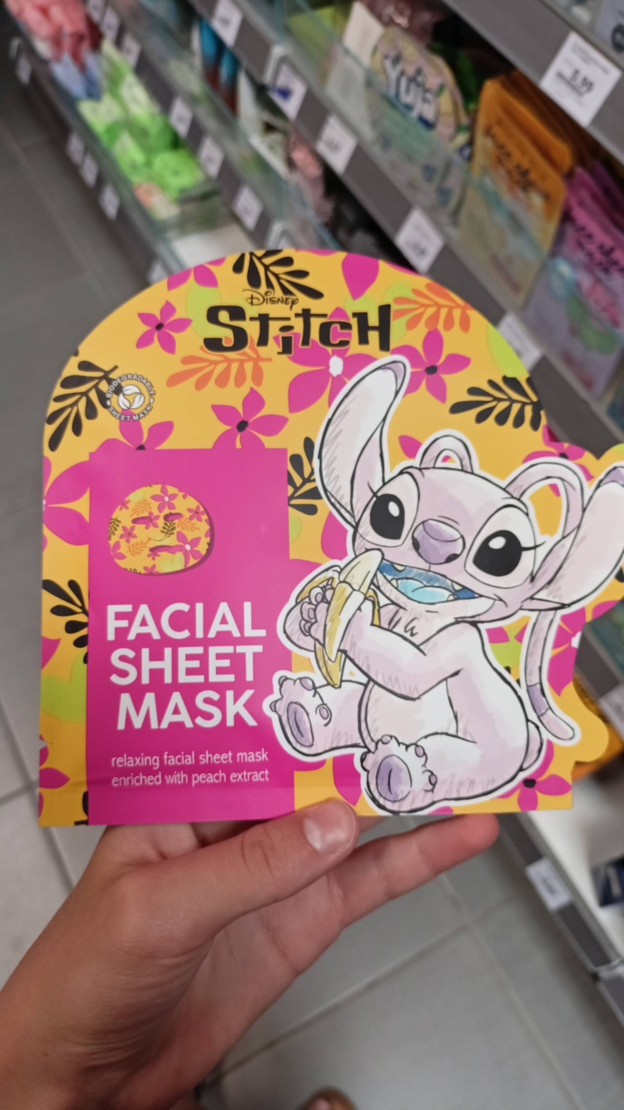DISNEY - Stitch - Facial Sheet Mask 