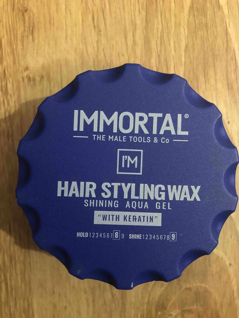 IMMORTAL - I'm hair styling wax shining aqua gel