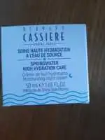 BERNARD CASSIÈRE - Soins haute hydratation à l'eau de source