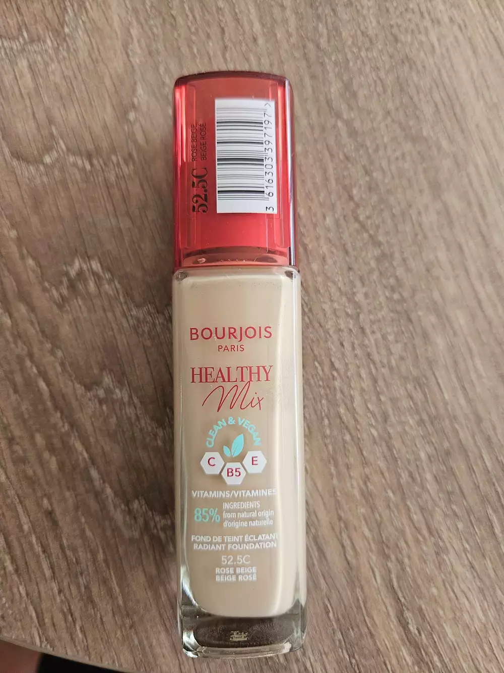 BOURJOIS - Healthy mix - Fond de teint éclatant 52.5C rose beige
