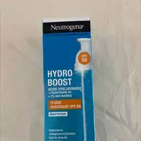 NEUTROGENA - Hydro boost - Fluide hydratant SPF 50