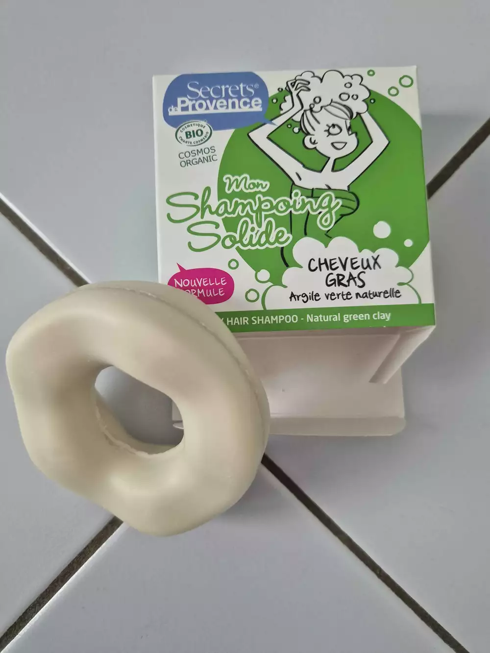 SECRETS DE PROVENCE - Mon shampooing solide cheveux gras