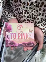 W7 - Escape to pink - Palette de pigments pressés