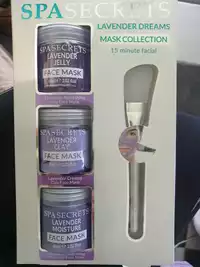 SPA SECRETS - Lavender dreams - Mask collection