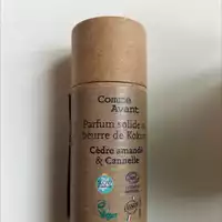 COMME AVANT - Parfum solide au beurre de kokum