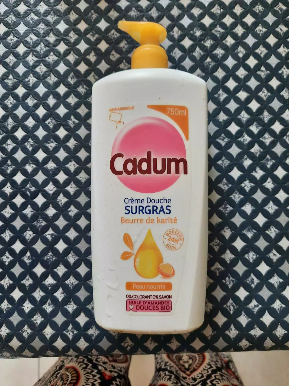 CADUM - Crème douche surgras au beurre de karité