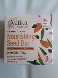VATIKA NATURALS - Shampoo nourishing seed bar