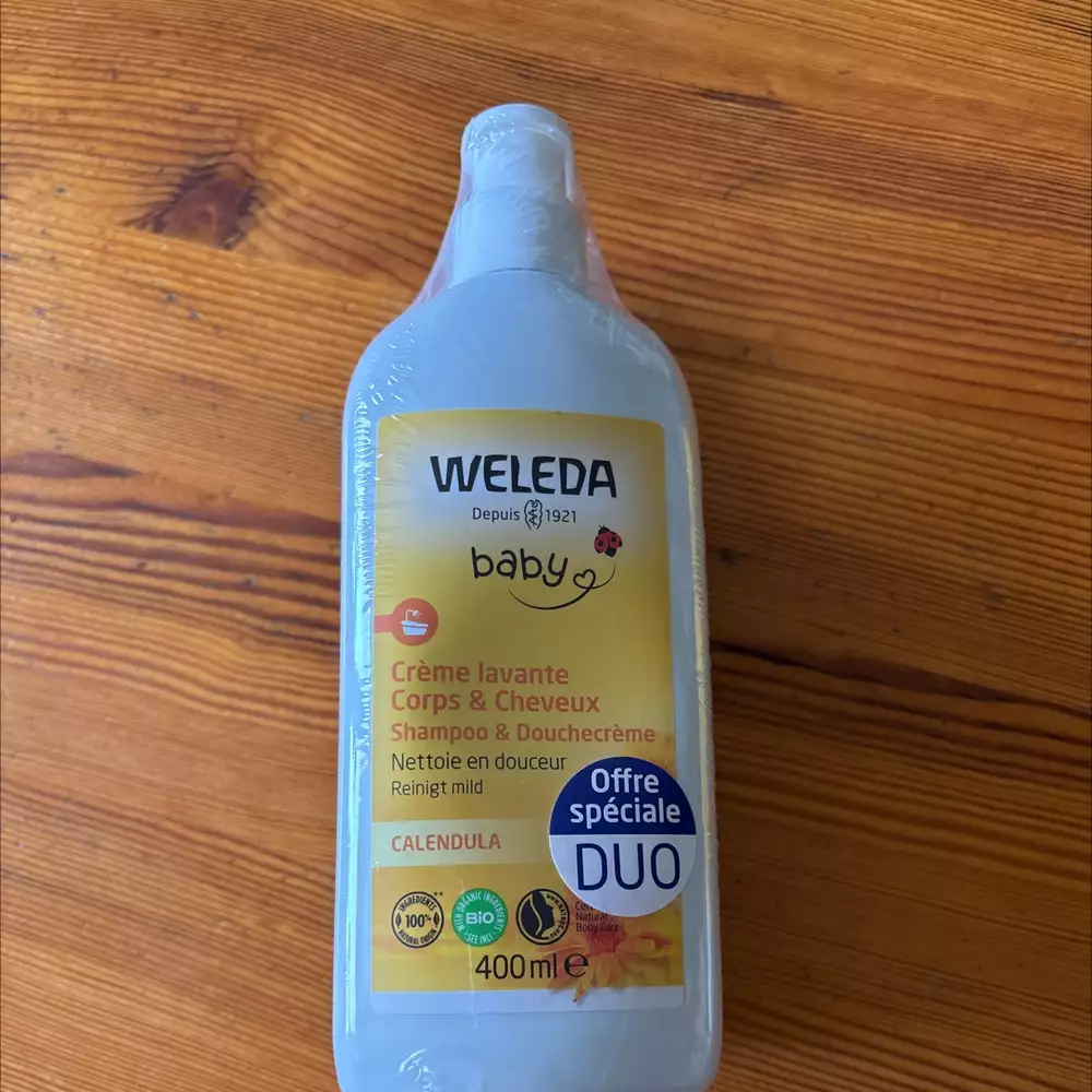 WELEDA - Baby - Crème lavante corps & cheveux