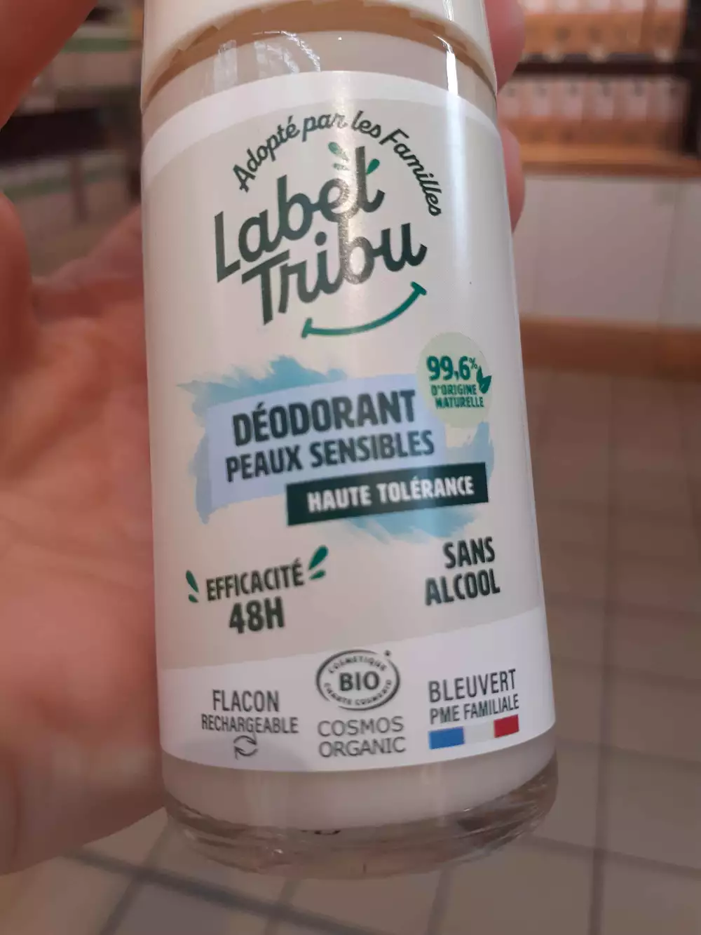 LABEL TRIBU - Déodorant sans alcool 48h