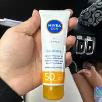 NIVEA SUN - Uv face sensitive - Protection solaire spf50