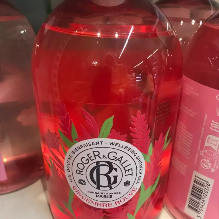 ROGER & GALLET - Gel douche bienfaisant gingembre rouge 