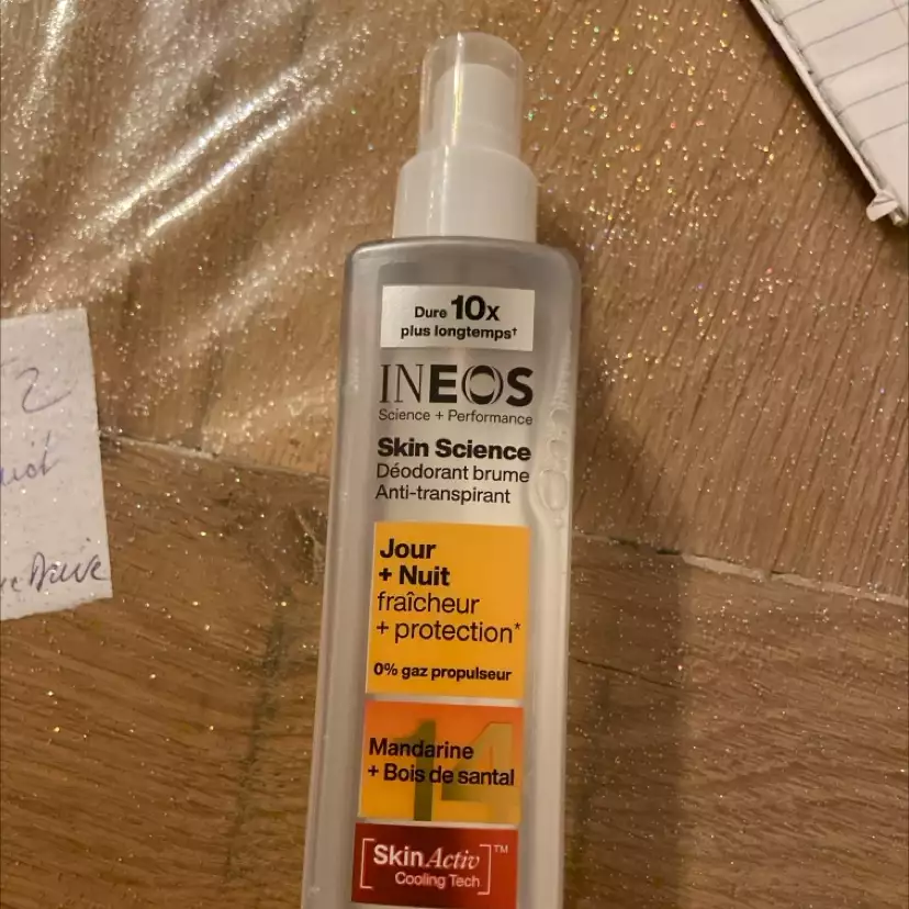 INEOS - Skin science - Déodorant brume anti transpirant