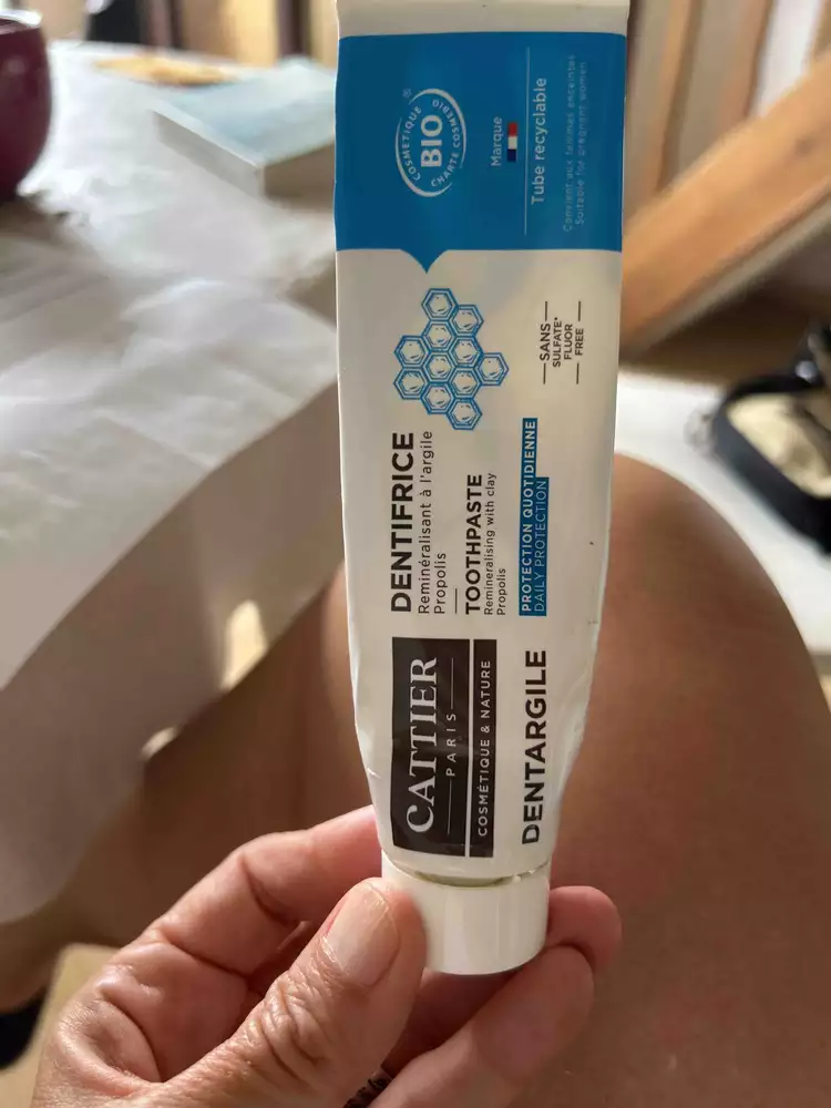 CATTIER - Dentargile - Dentifrice