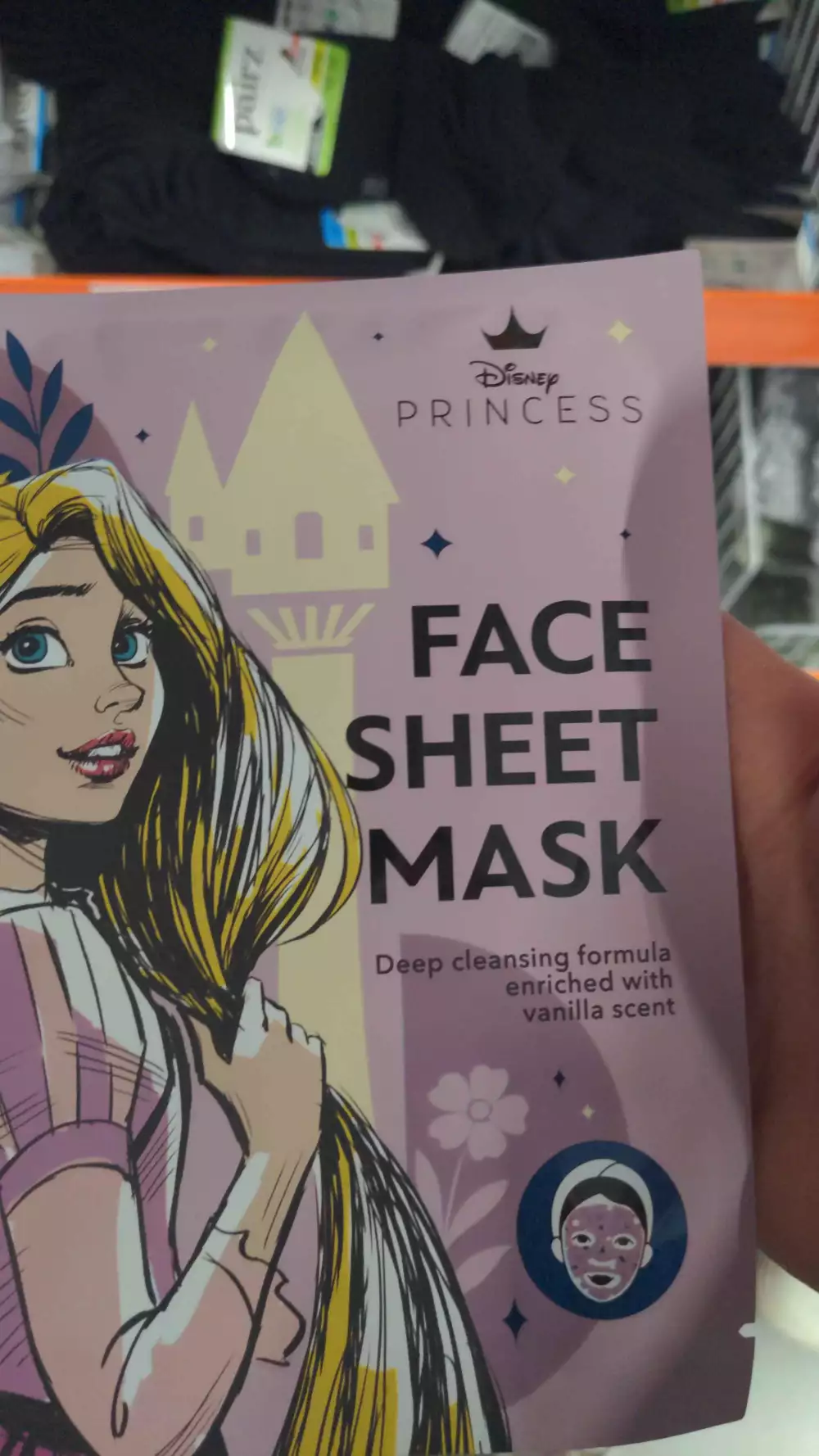 DISNEY - Princess - Face sheet mask