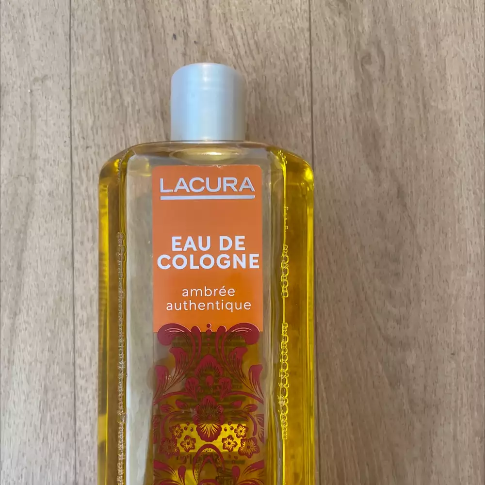 LACURA - Eau de cologne ambrée authentique