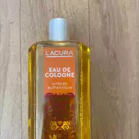 LACURA - Eau de cologne ambrée authentique